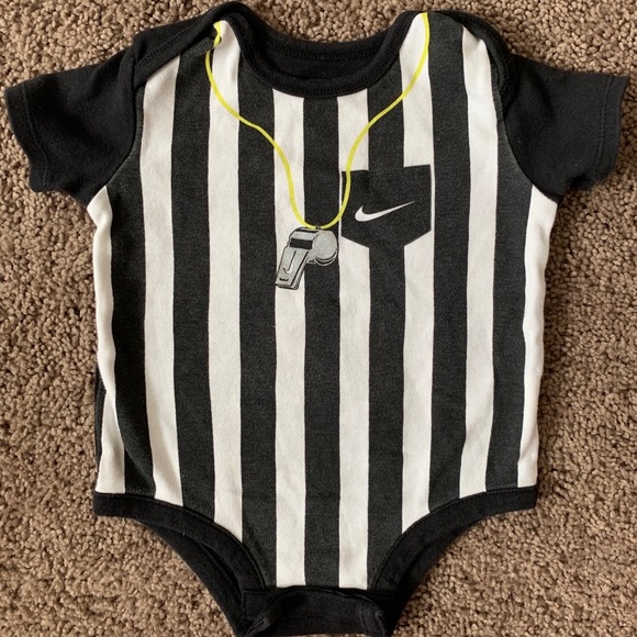 baby referee onesie